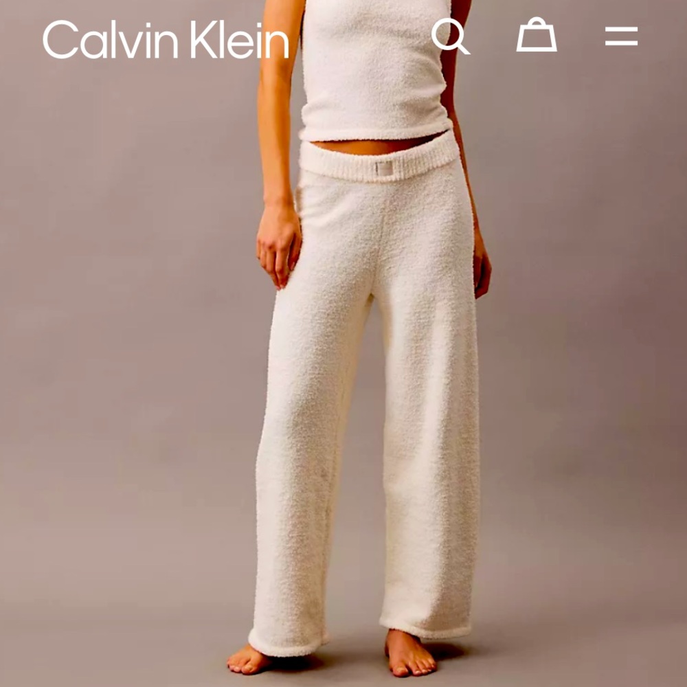 NWT Calvin Klein pj pants, XL.  Warm and super comfy.  NEW.  Pajama pants only